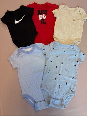 5 Nike Baby Onesies
